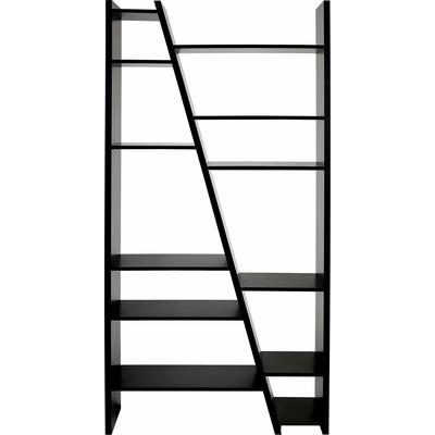 Standregal TEMAHOME, schwarz, Regale, mit schrägem Gestell Image