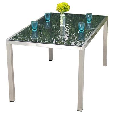 Gartentisch MERXX "Ferrara" Tische Gr. B/H/T: 90 cm x 75 cm x 150 cm, grau Klapptische 90x150 cm