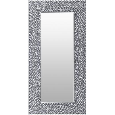 Dekospiegel LENFRA "Rahel", silber (silberfarben), B:60cm H:150cm T:2,58cm, Holz, Spiegel, Wandspiegel Image