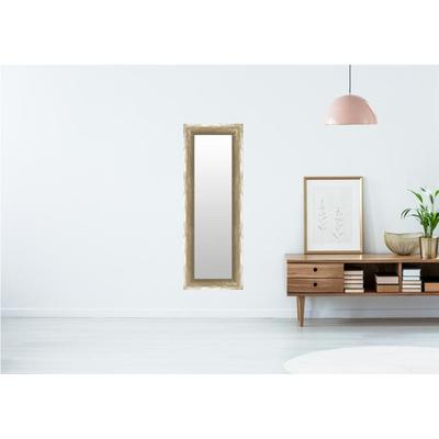 Dekospiegel LENFRA "Alia", gold (weiß, gold), B:51cm H:101cm T:2,5cm, Holz, Spiegel, Wandspiegel Image