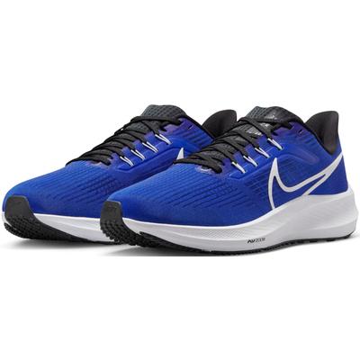 Laufschuh NIKE "AIR ZOOM PEGASUS 39", Gr. 41, blau (racer, blau, weiß, schwarz, anthrazit), Textil, sportlich, Schuhe