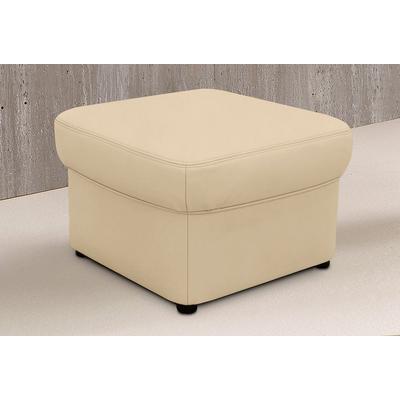 Hocker DOMO COLLECTION "Papenburg", beige (natur), B:57cm H:41cm T:57cm, Luxus-Microfaser (100% Polyester), Struktur ( 90% Polyester, 10% Polyacryl), Microfaser PRIMABELLE (100% Polyester), Kunstleder SOFTLUX, Chenilleoptik (95% Polyester, 5%... Image