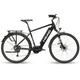 E-Bike HEAD "Trivor" E-Bikes Gr. 50 cm, 28 Zoll (71,12 cm), schwarz (black matt, grey) E-Bikes