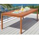 Gartentisch MERXX "Montana" Tische Gr. B/H/T: 110 cm x 76 cm x 220 cm, braun Klapptische