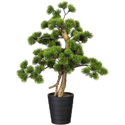 Kunstbonsai CREATIV GREEN "Bonsai Kiefer", grün, H:60cm Ø:40cm, Kunststoff, Kunstpflanzen, Geschenkartikel Image