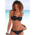 Bügel-Bandeau-Bikini BRUNO BANANI Gr. 40, Cup B, schwarz Damen Bikini-Sets Ocean Blue