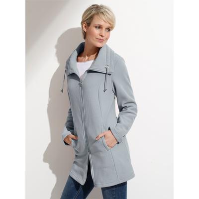 Fleecejacke CLASSIC BASICS, Damen, Gr. 40, grau, 100% Polyester, unifarben, Langarm, Jacken Image