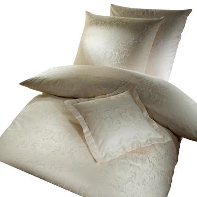 Bettwäsche CURT BAUER "Florenz in Gr. 135x200, 155x220 oder 200x200 cm", beige, B/L: 155cm x 220cm, , Mako-Brokat-Damast, B/L: 80cm x 80cm, Mako-Brokat-Damast, Obermaterial: 100% Baumwolle, Bettwäsche, Bettwäsche aus Baumwolle, klassische Bettwäsche... Image
