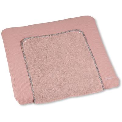 Wickelauflagenbezug STERNTALER "Baylee, puder rose", rosa, B:80cm L:90cm, Baumwolle, Wickelauflagenbezüge