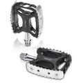 Fahrradpedale XLC "XLC MTB/Trekking Pedal PD-M17" silberfarben (schwarz, silberfarben) Fahrradpedale