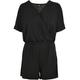 Jumpsuit URBAN CLASSICS "Damen Ladies Short Modal Jumpsuit" Gr. XXL, US-Größen, schwarz (black) Damen Overalls