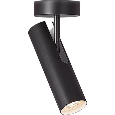 Deckenleuchte "MIB", schwarz, B:10cm, DESIGN FOR THE PEOPLE, Lampen, Schenkbarer Spot, Deckenspot Deckenstrahler