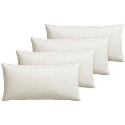 Federkissen OTTO KELLER, beige (creme), B:40cm L:80cm, Bezug: 100% Baumwolle. Füllung: 70% Federn, 30% Daunen, Kopfkissen Image