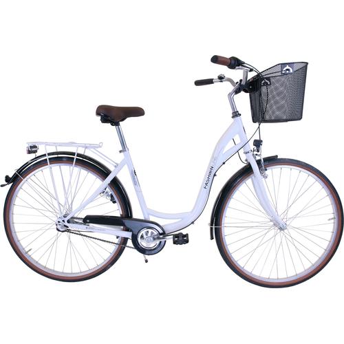 Cityrad FASHION LINE Fahrräder Gr. 48 cm, 28 Zoll (71,12 cm), weiß Fahrräder