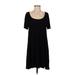 One Clothing Casual Dress - Shift: Black Print Dresses - Women's Size Small