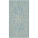 Blue/Gray 79 x 0.25 in Indoor/Outdoor Area Rug - Astoria Grand Lanny Aqua/Gray Indoor/Outdoor Area Rug | 79 W x 0.25 D in | Wayfair