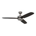 Casafan Deckenventilator Night Flight BN-WN Holzfarben 132