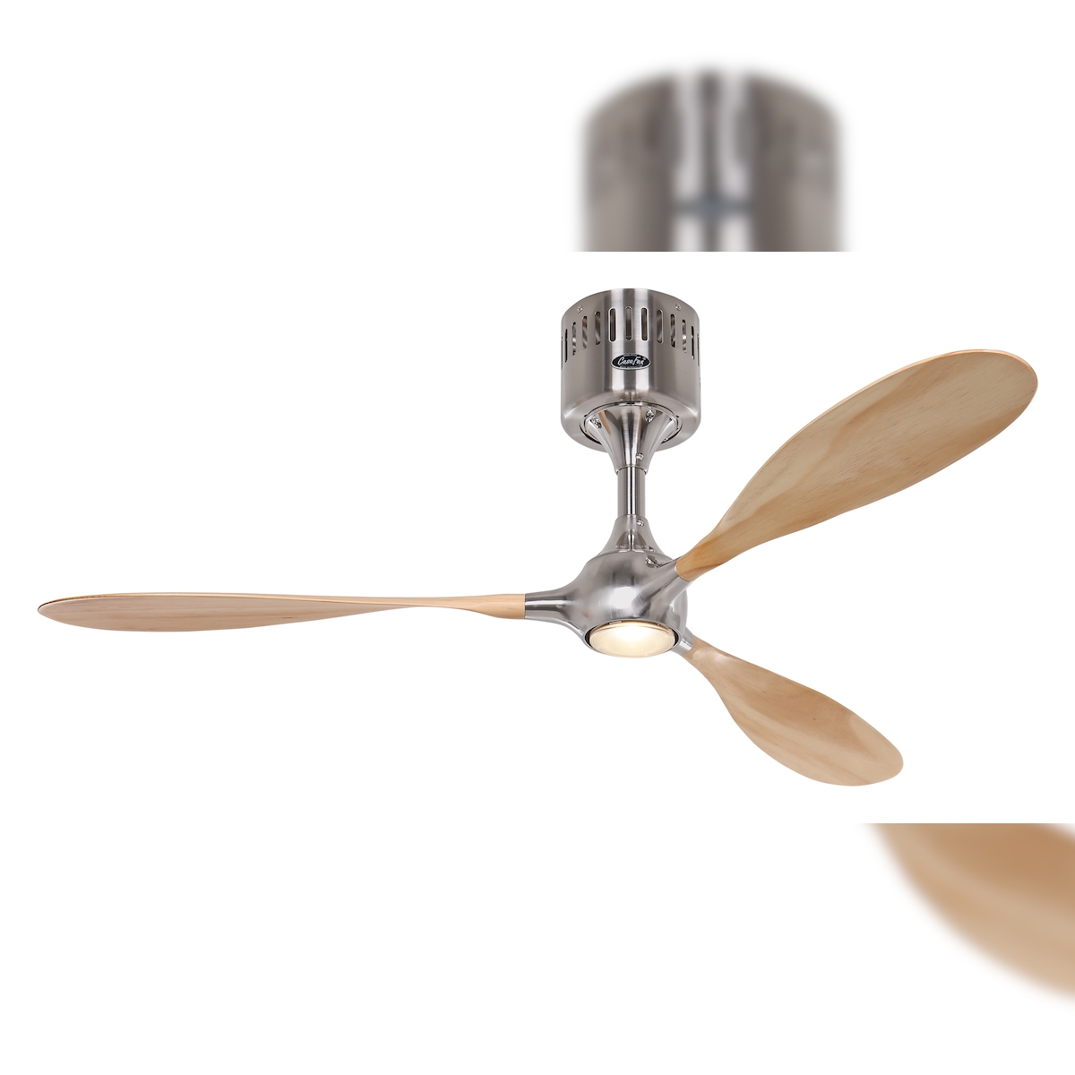 Casafan Deckenventilator Helico Paddel BN-BU mit Licht 132 Image