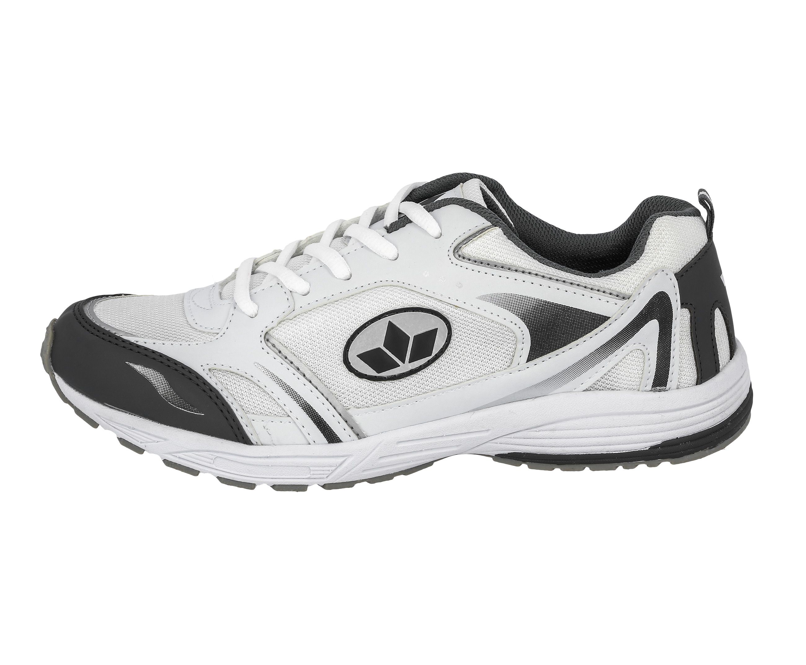 Hallenschuh LICO "Sportschuh Marvin", Herren, Gr. 41, weiß, Synthetik, Schuhe Hallenschuh