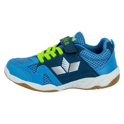 Indoorschuh LICO "Kindersportschuh Sport VS", Kinder, Gr. 38, blau, Synthetik, Schuhe