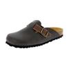 Pantolette LICO "Bioline Clog", Gr. 45, braun, Synthetik, Schuhe