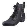 Schnürstiefelette RIEKER, Damen, Gr. 39, schwarz, Lederimitat, elegant, Schuhe, mit modischen Ösen