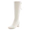 Schlupfstiefel LASCANA, Damen, Gr. 41, beige (creme), Obermaterial: 100% Textilmaterial. Futter: 100% Textilmaterial. Decksohle: 100% Lederimitat. Laufsohle: 100% Synthetik, unifarben, modisch, Schuhe, Schlupfboots, Slouchy Boots, Slip-On, Stretch &...