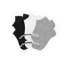 Sportsocken BENCH., Damen, Gr. 47-48, schwarz-weiß (4x schwarz, 4x weiß, 4x grau, meliert), Baumwollmischung, unifarben, elastisch, Socken, Sneakersocken verschwinden im Schuh