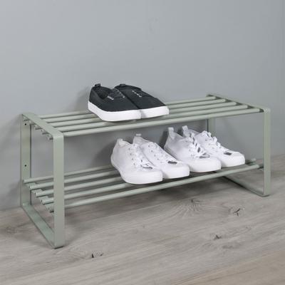 Schuhregal SPINDER DESIGN "REX", grün, B:70cm H:29cm T:27cm, Stahl, Regale, Metall, Breite 70 cm Image