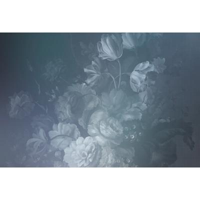Fototapete LIVING WALLS "Walls by Patel Dutch Pastel 1", blau, B:4m L:2,7m, Vlies, Tapeten, Vlies, Wand, Schräge