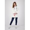 Regenjacke DEPROC ACTIVE "Friesennerz WIZZARD PEAK WOMEN UMBR", Damen, Gr. 46 (L), weiß, Obermaterial: 100% Polyurethan; Futter: 100% Polyester, casual, figurumspielend, Langarm gerader Abschluss mit Druckknopf, Jacken, auch in Großen Größen erhältlich