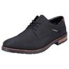 Schnürschuh RIEKER, Herren, Gr. 44, schwarz, Synthetik, Textil, elegant, Schuhe, in Business-Look, Freizeitschuh, Halbschuh, Schnürschuh