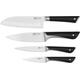Messer-Set TEFAL "K267S4 Jamie Oliver" Kochmesser-Sets grau (schwarz, edelstahlfarben) Küchenmesser-Sets