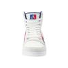 Sneaker HUMMEL "SLIMMER STADIL HIGH", Gr. 36, blau (weiß, navy), Textil, Leder, sportlich, Schuhe
