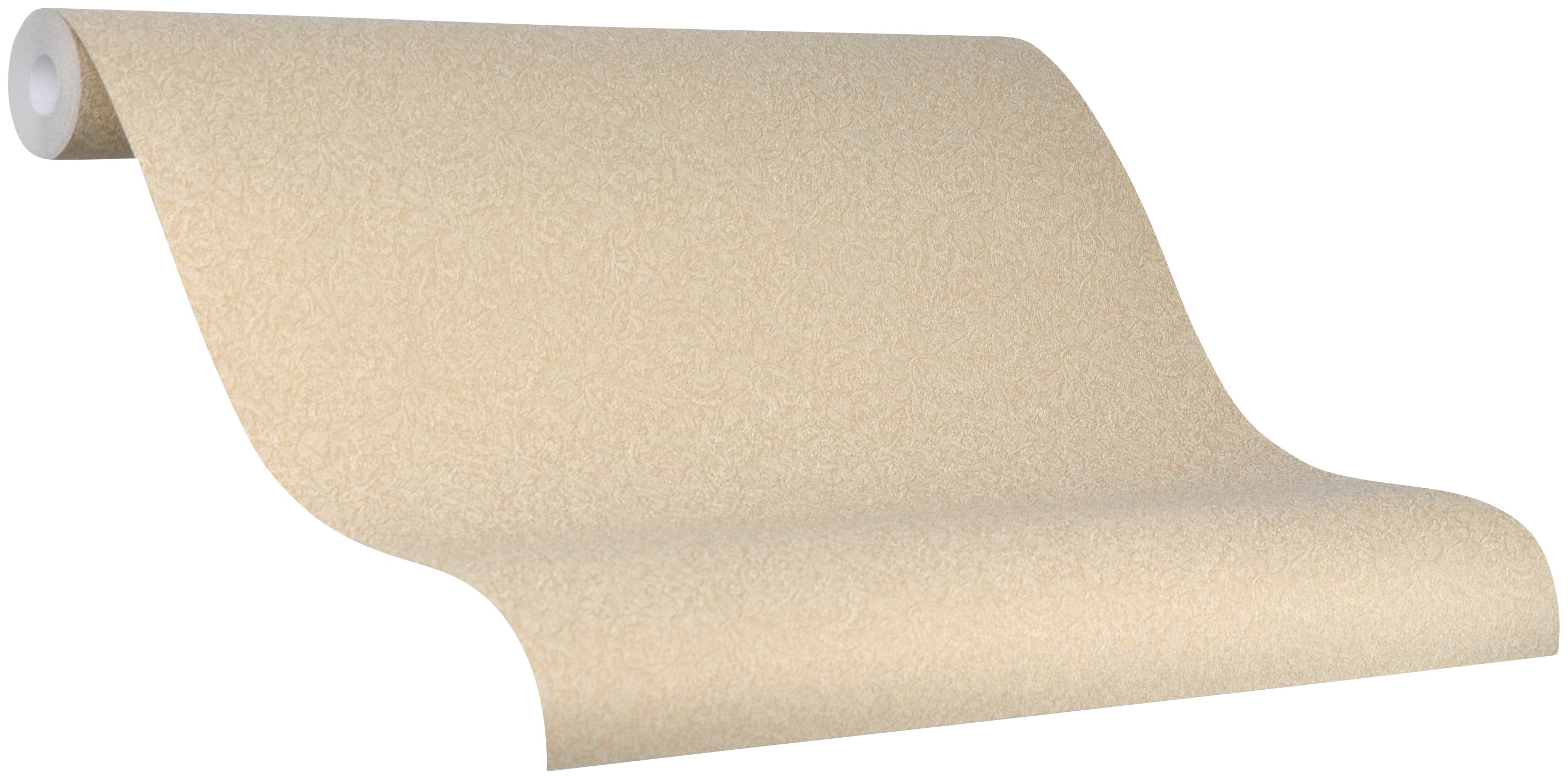 Vliestapete GLÖÖCKLER, gold, B:0,7m L:10,05m, Vlies, Tapeten, moderne Tapete für Wohnzimmer Schlafzimmer Küche