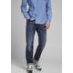 Regular-fit-Jeans JACK & JONES "CLARK JJORIGINAL" Gr. 34, Länge 30, blau (blue, used) Herren Jeans Regular Fit