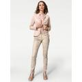 Jerseyblazer HEINE "Jersey-Blazer" Gr. 42, beige (puder) Damen Blazer