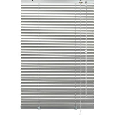 Jalousie MY HOME "Aluminium-Jalousie zum Klemmen" Gr. 24, silber (silberfarben), B:130cm H:175cm, Jalousien, mit Klemmhalter Image