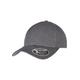 Flex Cap FLEXFIT "Flexfit Neue Kollektion 110 Melange Unipanel" Gr. one size, grau (darkgrey) Damen Caps