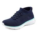 Sneaker LASCANA Gr. 38, blau (marine) Damen Schuhe Sneaker Slipper, Halbschuh, ultraleicht und bequem zum Reinschlüpfen VEGAN