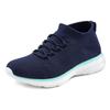 Sneaker LASCANA, Damen, Gr. 39, blau (marine), Obermaterial: 100% Textilmaterial. Futter: 100% Textilmaterial. Decksohle: 100% Textilmaterial. Laufsohle: 100% Synthetik, unifarben, sportlich, Schuhe Slip-on-Sneaker, Slipper, Halbschuh, ultraleicht...