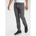 Slim-fit-Jeans LEE "Extrem Motion Slim" Gr. 33, Länge 30, grau (forge) Herren Jeans Slim Fit