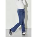 Schlagjeans KIDS ONLY "KONROYAL" Gr. 164, N-Gr, blau (medium, blue, denim) Mädchen Jeans