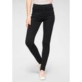 Skinny-fit-Jeans LEVI'S "720 High Rise" Gr. 26, Länge 32, schwarz (black gala x y) Damen Jeans Röhrenjeans