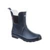 Gummistiefel MOLS "Suburbs W", Gr. 42, blau (navy), Naturkautschuk, sportlich, Schuhe, wasserdicht