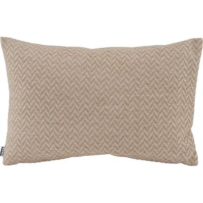 Dekokissen H.O.C.K. "Zircono", beige (beige, ecru, ethnomuster, jaquard, struktur), B:40cm H:10cm L:60cm, Polyacryl, Dekokissen_Sitzkissen_Kissenhüllen, mit Ethnomuster, Kissenhülle mit Füllung, 1 Stück Image