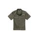 Langarmhemd BRANDIT "Herren Short Sleeves US Shirt" Gr. 7XL, US-Größen, grün (olive) Herren Hemden Oberhemden