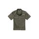 Langarmhemd BRANDIT "Brandit Herren Short Sleeves US Shirt" Gr. 7XL, US-Größen, grün (olive) Herren Hemden Oberhemden