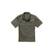 Langarmhemd BRANDIT "Brandit Herren Short Sleeves US Shirt" Gr. 3XL, US-Größen, grün (olive) Herren Hemden Oberhemden
