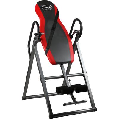 Rückentrainer BODY COACH "Inversionstisch mit Sicherheitsgurt", rot (rot, schwarz), TrainingsbänkeB:67,5cm H:155cm L:116cm, B:67,5cm H:155cm L:116cm